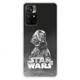 Funda para Xiaomi Redmi Note 11S 5G Oficial de Star Wars Darth Vader Fondo negro - Star Wars