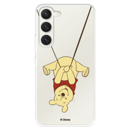 Funda para Samsung Galaxy S23 Oficial de Disney Winnie Columpio - Winnie The Pooh