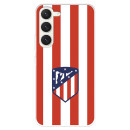 Funda para Samsung Galaxy S23 del Atlético de Madrid Escudo Rojiblanco  - Licencia Oficial Atlético de Madrid