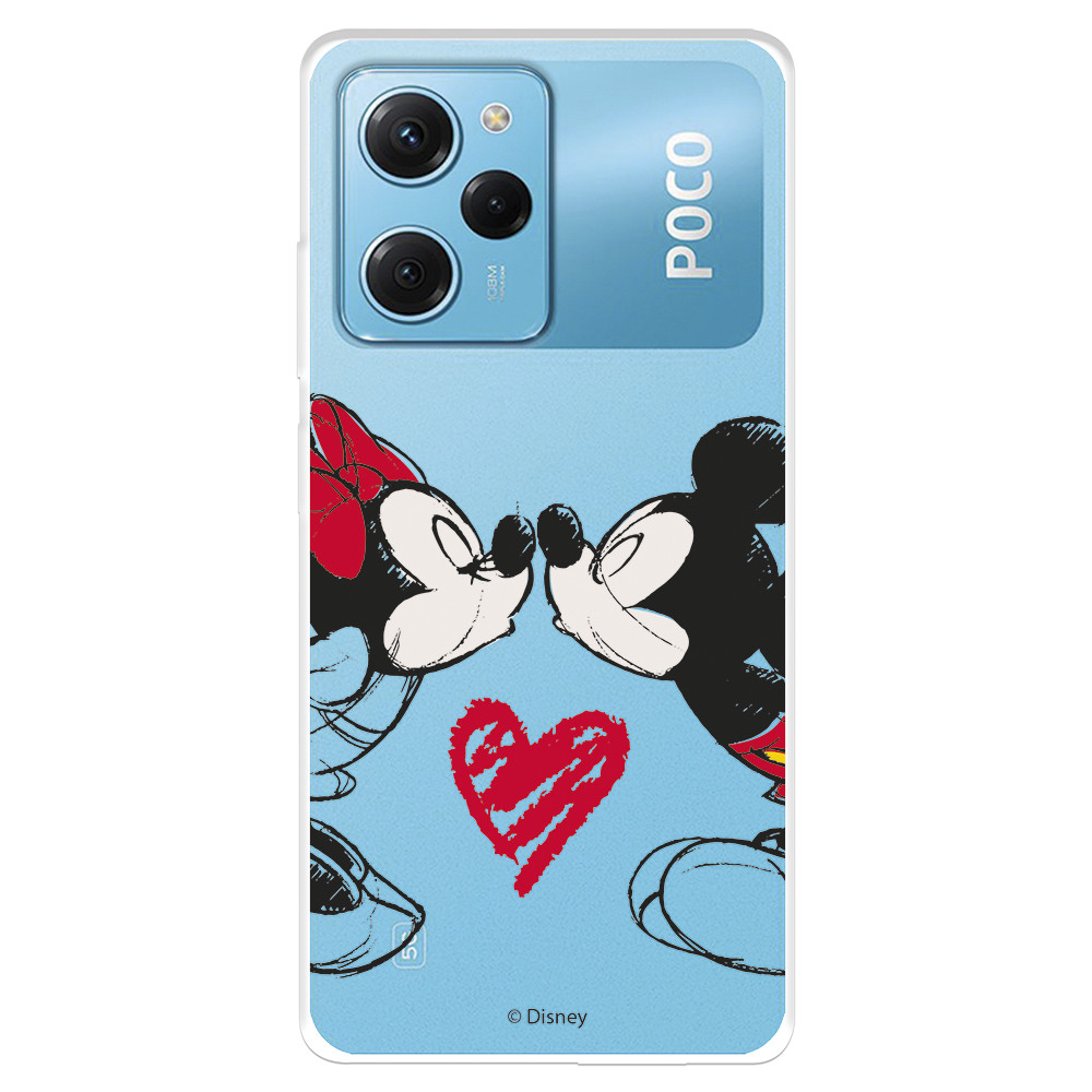 Etui do Xiaomi Poco X5 Pro 5G Oficjalny pocałunek Disneya Mickey i