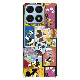 Funda para Huawei Honor X8A Oficial de Disney Mickey Comic - Clásicos Disney
