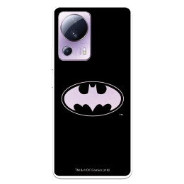 Funda para Xiaomi Mi 13 Lite Oficial de DC Comics Batman Logo Transparente - DC Comics