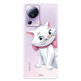 Funda para Xiaomi Mi 13 Lite Oficial de Disney Marie Silueta - Los Aristogatos
