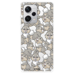 Funda para Xiaomi Redmi Note 12 Pro Plus Oficial de Disney Tambor Patrones - Bambi