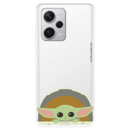 Funda para Xiaomi Redmi Note 12 Pro Plus Oficial de Star Wars Baby Yoda Sonrisas - The Mandalorian