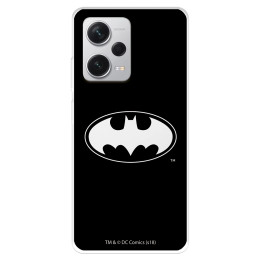 Funda para Xiaomi Redmi Note 12 Pro Plus Oficial de DC Comics Batman Logo Transparente - DC Comics