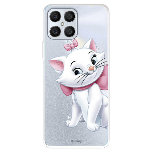 Funda para Honor X6 Oficial de Disney Marie Silueta - Los Aristogatos