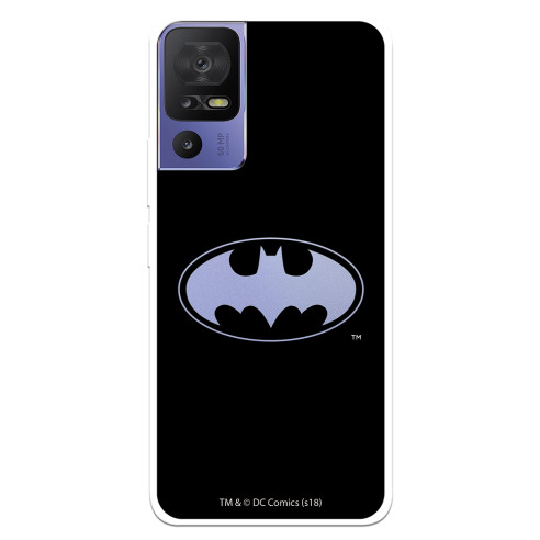 Funda para TCL 40 SE Oficial de DC Comics Batman Logo Transparente - DC Comics