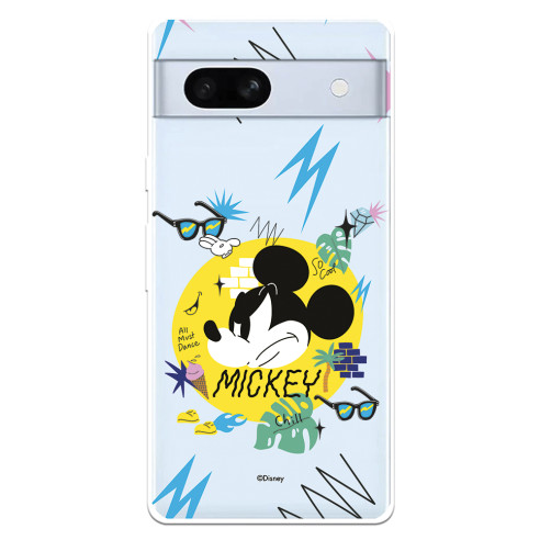 Funda para Google Pixel 7A Oficial de Disney Mickey Mickey Urban - Clásicos Disney