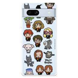 Funda para Google Pixel 7A Oficial de Harry Potter Personajes Iconos - Harry Potter