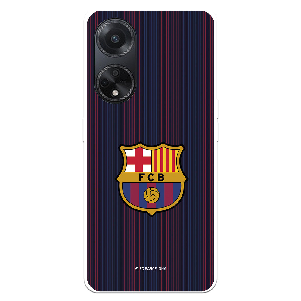 Etui FC Barcelona do Oppo A98 5G Blaugrana Stripes - Oficjalna licencja FC  Barcelona