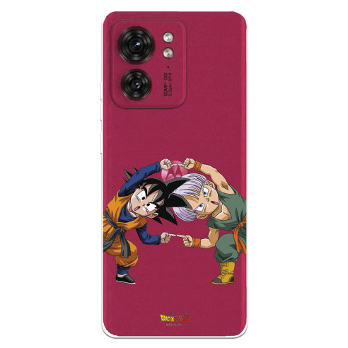 Funda para Motorola Edge 40 Oficial de Dragon Ball Goten y Trunks Fusión - Dragon Ball