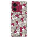 Funda para Motorola Edge 40 Oficial de Disney Tambor Patrones - Bambi