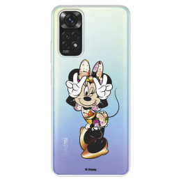 Funda para Xiaomi Redmi Note 12 Pro Oficial de Disney Minnie Posando - Clásicos Disney
