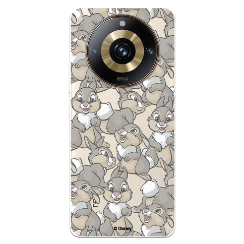 Funda para Realme 11 Pro Plus Oficial de Disney Tambor Patrones - Bambi