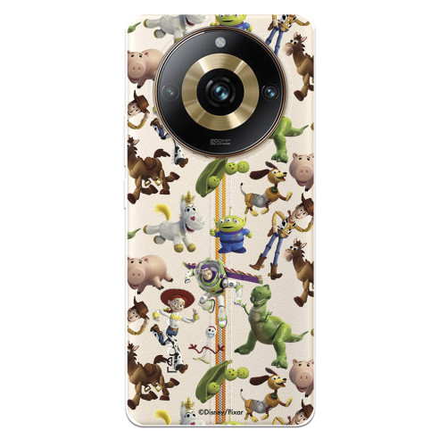 Funda para Realme 11 Pro Plus Oficial de Disney Muñecos Toy Story Siluetas - Toy Story