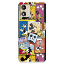 Funda para Motorola Moto E13 Oficial de Disney Mickey Comic - Clásicos Disney