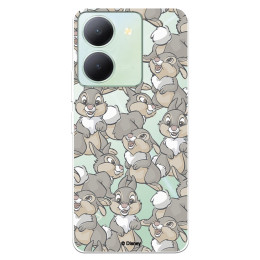 Funda para Vivo Y36 Oficial de Disney Tambor Patrones - Bambi