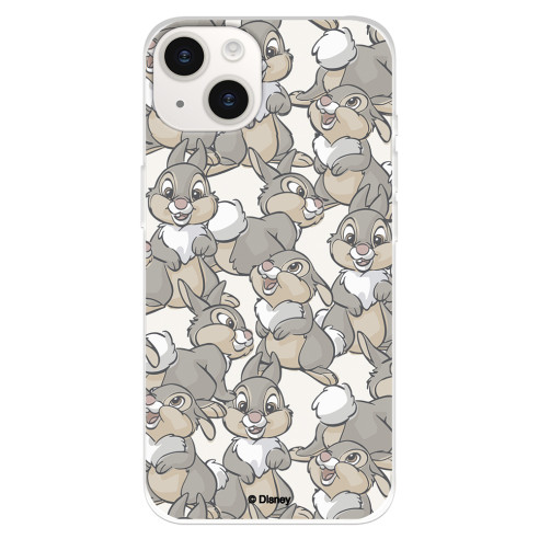 Funda para iPhone 15 Oficial de Disney Tambor Patrones - Bambi