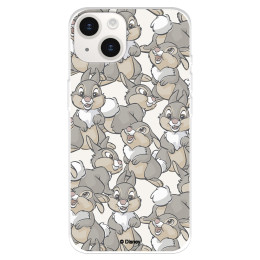 Funda para iPhone 15 Plus Oficial de Disney Tambor Patrones - Bambi