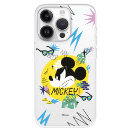 Funda para iPhone 15 Pro Oficial de Disney Mickey Mickey Urban - Clásicos Disney