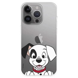 Funda para iPhone 15 Pro Max Oficial de Disney Cachorro Sonrisa - 101 Dálmatas