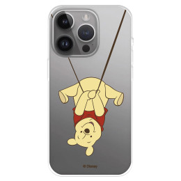Funda para iPhone 15 Pro Max Oficial de Disney Winnie  Columpio - Winnie The Pooh