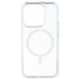 Funda Transparente Logo Compatible con Magsafe para iPhone 15 Pro Max