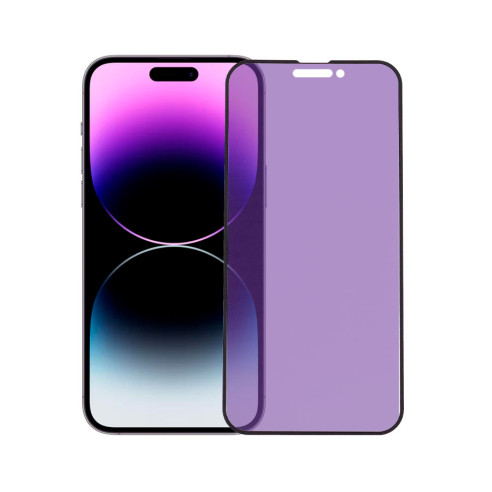 Nietłukące się Cristal Templado Blue Ray do iPhone'a 15 Pro