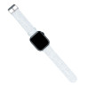 Błyszczący silikonowy pasek do zegarka Apple Watch 38mm