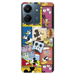 Funda para Xiaomi Redmi 13C Oficial de Disney Mickey Comic - Clásicos Disney