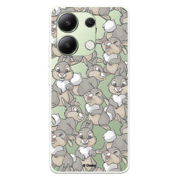 Funda para Xiaomi Redmi Note 13 4G Oficial de Disney Tambor Patrones - Bambi