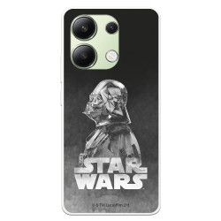Funda para Xiaomi Redmi Note 13 4G Oficial de Star Wars Darth Vader Fondo negro - Star Wars