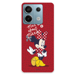 Funda para Xiaomi Redmi Note 13 5G Oficial de Disney Minnie Mad About - Clásicos Disney