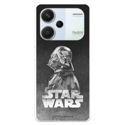 Funda para Xiaomi Redmi Note 13 Pro Plus 5G Oficial de Star Wars Darth Vader Fondo negro - Star Wars