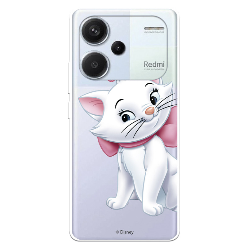 Funda para Xiaomi Redmi Note 13 Pro Plus 5G Oficial de Disney Marie Silueta - Los Aristogatos