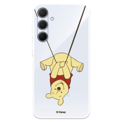 Funda para Samsung Galaxy A35 5G Oficial de Disney Winnie  Columpio - Winnie The Pooh