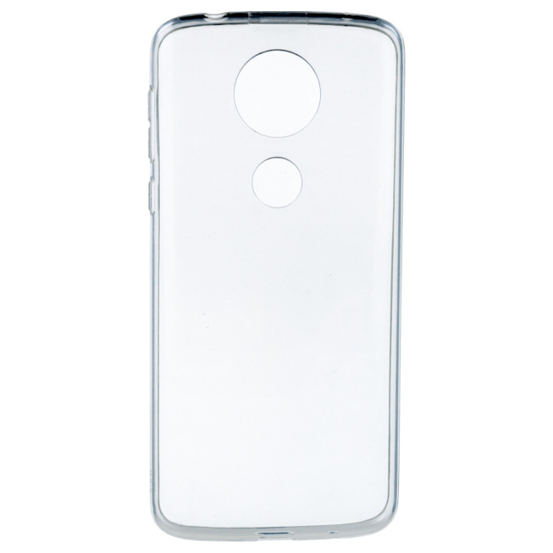 Funda Silicona Transparente para Motorola Moto E5 Plus