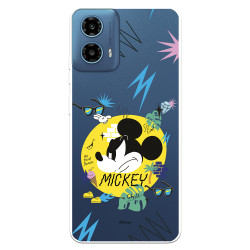 Funda para Motorola Moto G34 Oficial de Disney Mickey Mickey Urban - Clásicos Disney
