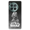 Funda para OnePlus 12 Oficial de Star Wars Darth Vader Fondo negro - Star Wars