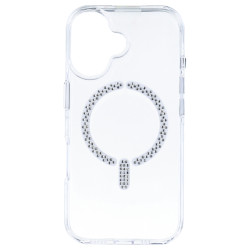 Funda Antiyellow Compatible con MagSafe con Brillantes para iPhone 16 Plus
