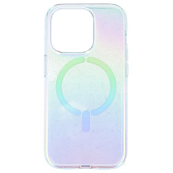 Funda Purpurina Compatible con MagSafe para iPhone 14 Pro