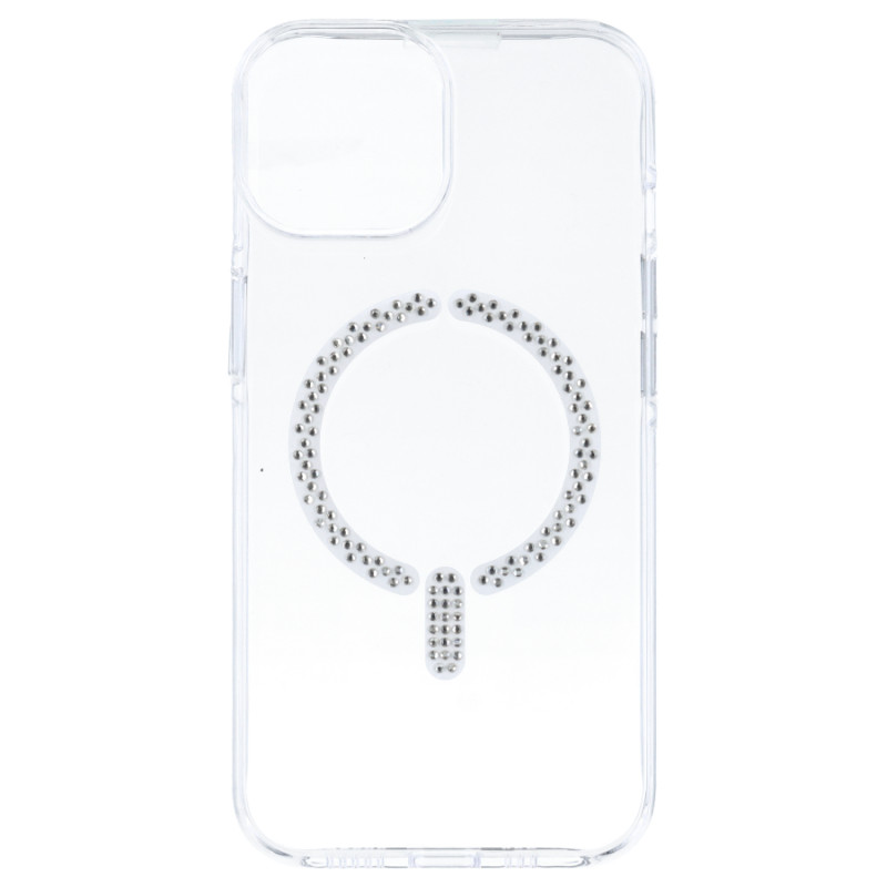 Funda Antiyellow Compatible con MagSafe con Brillantes para iPhone 12
