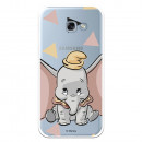 Carcasa Oficial Disney Dumbo silueta transparente para Samsung Galaxy A5 2017 - Dumbo- La Casa de las Carcasas