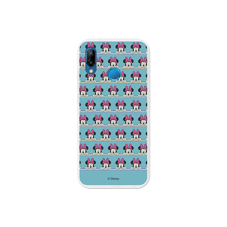 Oficjalne etui Disney Minnie Sweet Blue Huawei P20 Lite