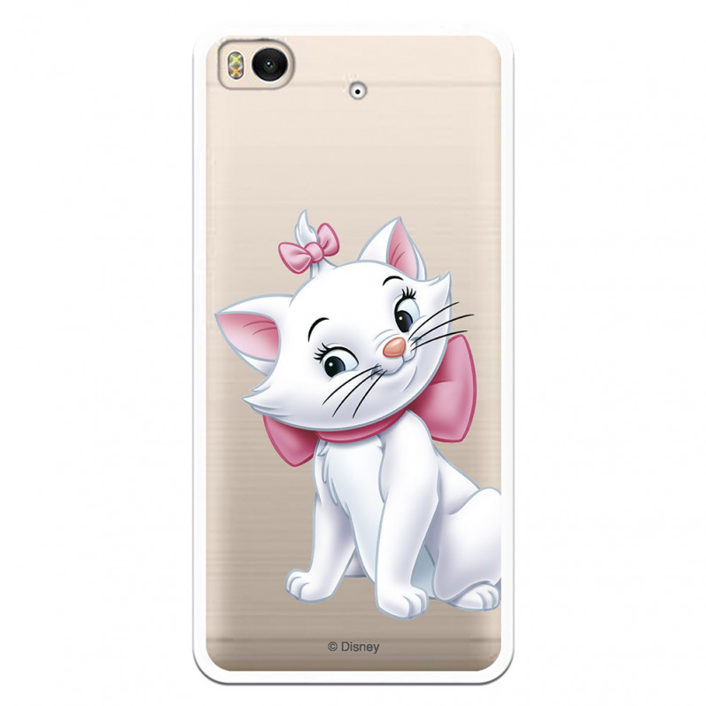 Oficjalne przezroczyste etui Disney Marie Silhouette do Xiaomi Mi 5S - The Aristocats