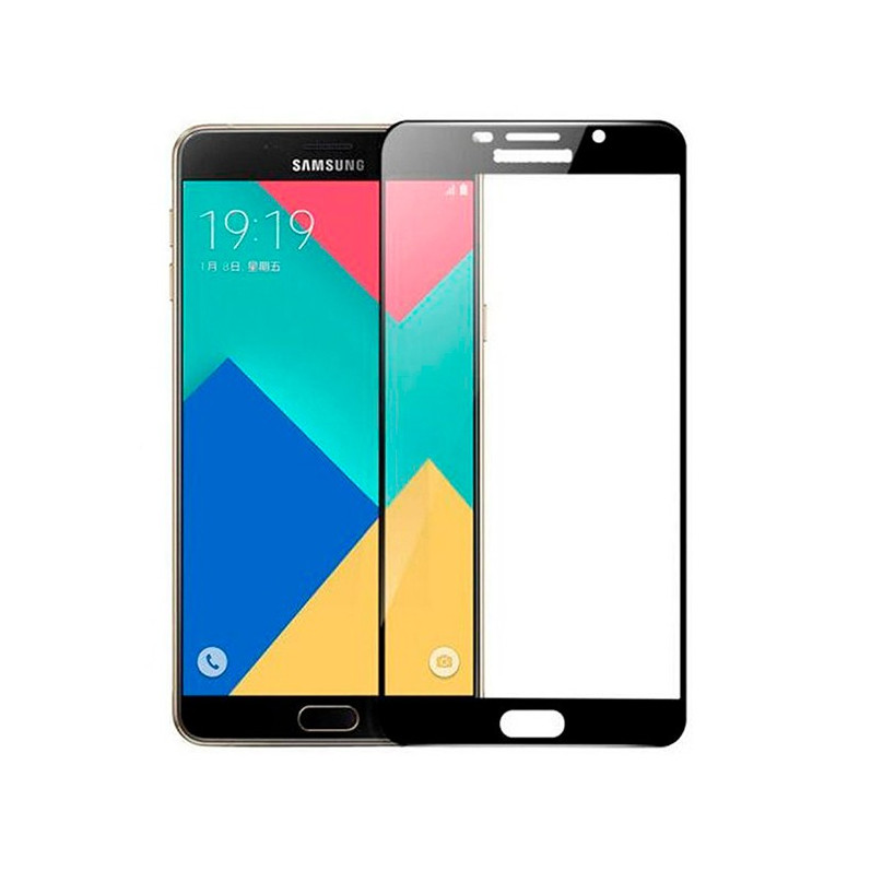 Pełne czarne szkło hartowane do Samsung Galaxy J7 2016