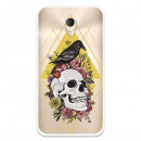 Carcasa Calavera Cuervo para Alcatel U5 3G - La Casa de las Carcasas