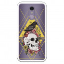 Carcasa Calavera Cuervo para LG Q7- La Casa de las Carcasas