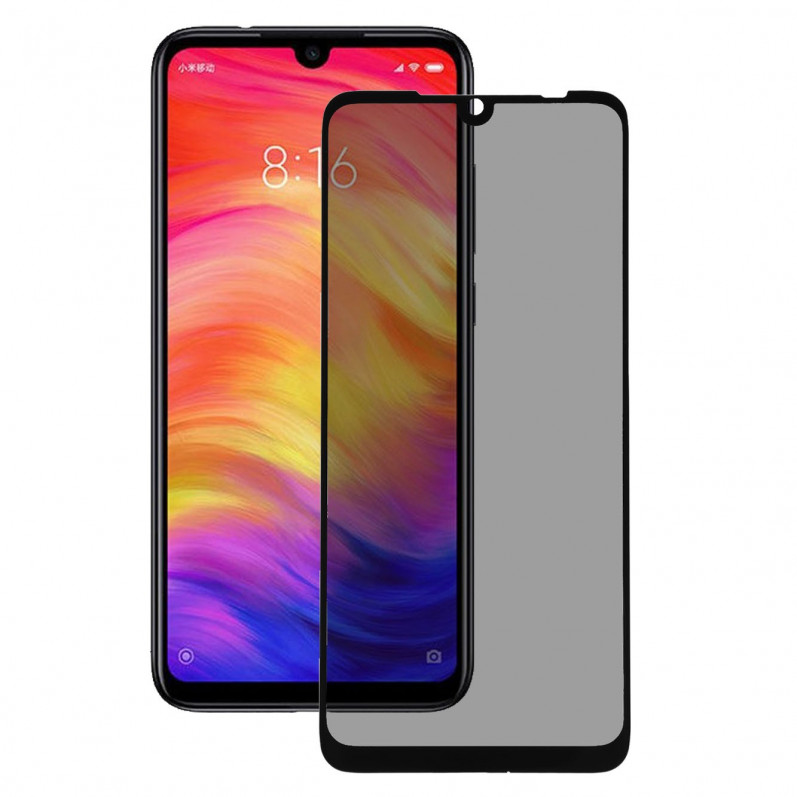 Cristal Templado Antiespía Completo  para Xiaomi Redmi Note 7 Pro- La Casa de las Carcasas